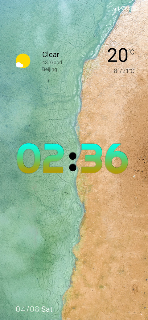 beach shore screenshot