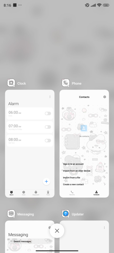 Cute Note Bunny screenshot