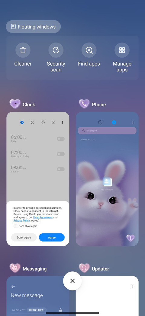 My cute rabbit screenshot