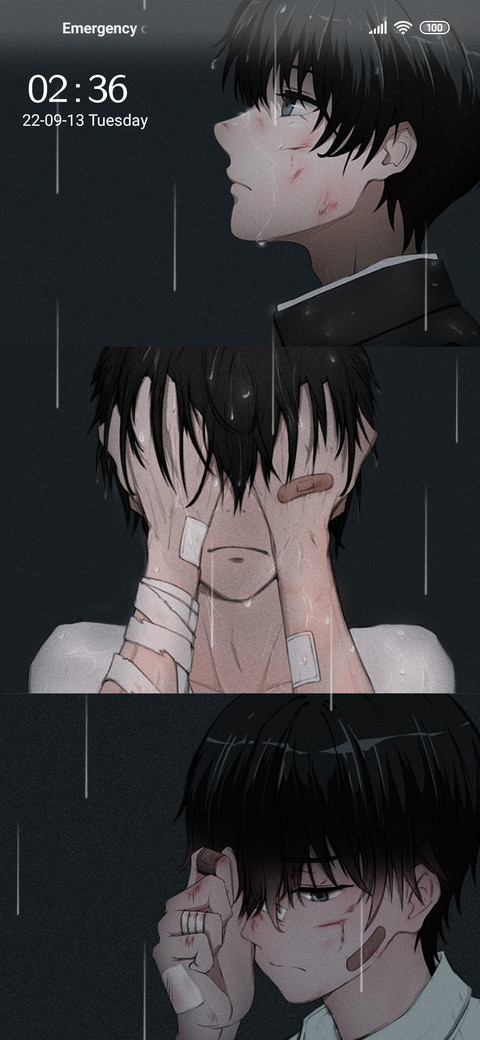 Hide the sad screenshot