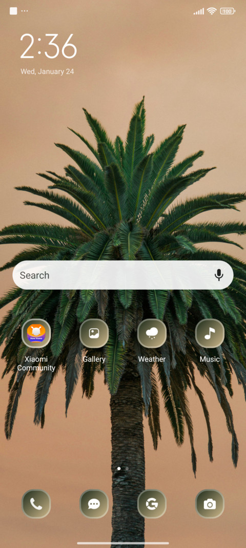 Tropical screenshot