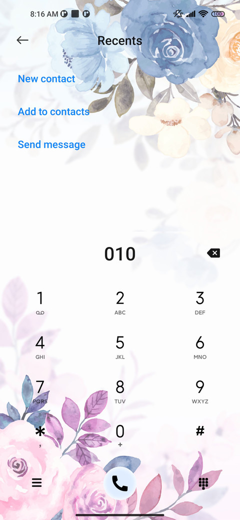 Advanced bouquet screenshot