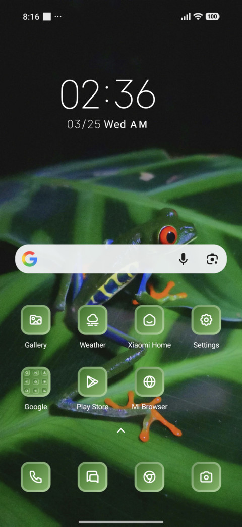 Frog screenshot