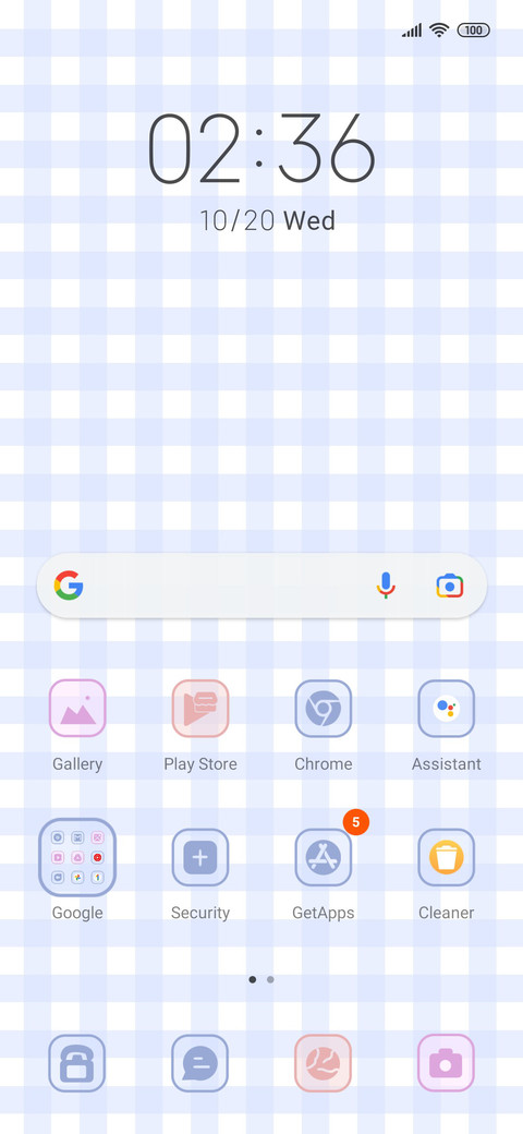 Fresh grid screenshot