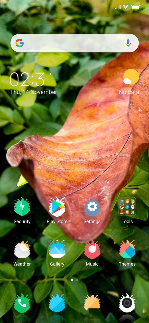 Dry Leaf_DWM3 screenshot