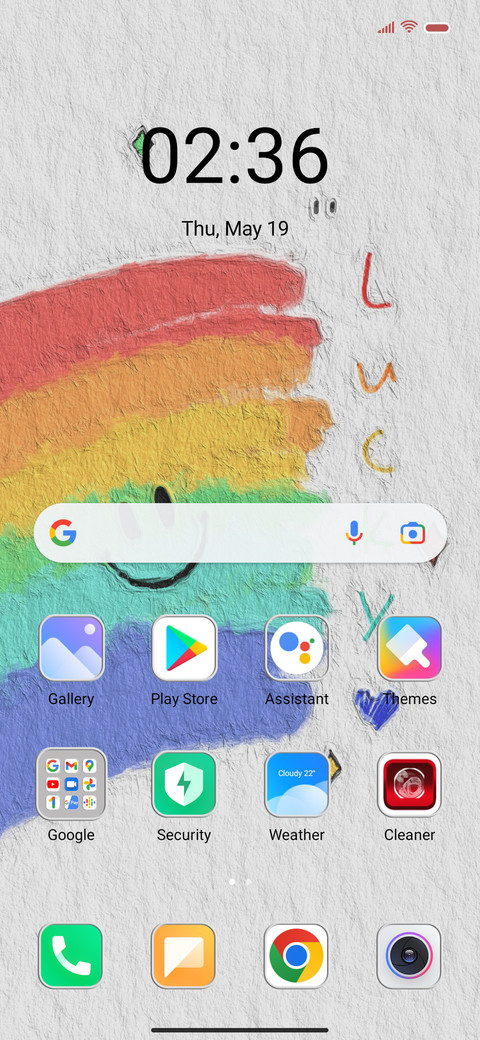 Lucky oil painting screenshot