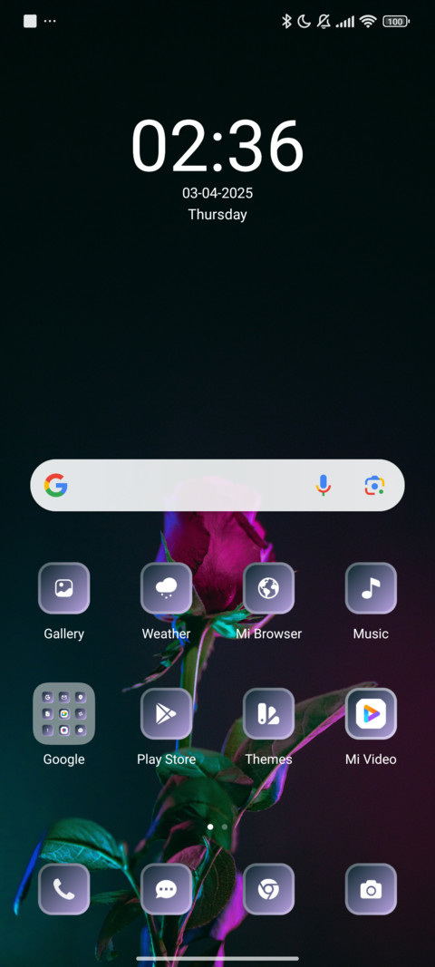 Neon Rose screenshot