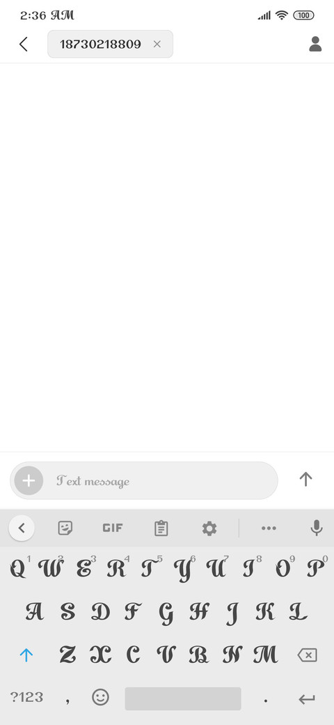 Cursive-Bold screenshot