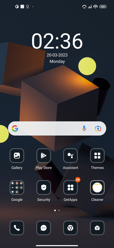 Cubes screenshot
