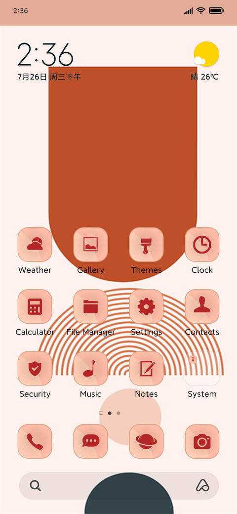 pastel shapes screenshot