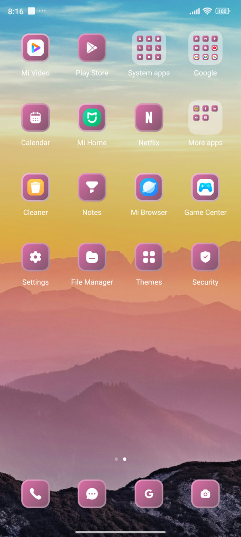 Landscape screenshot