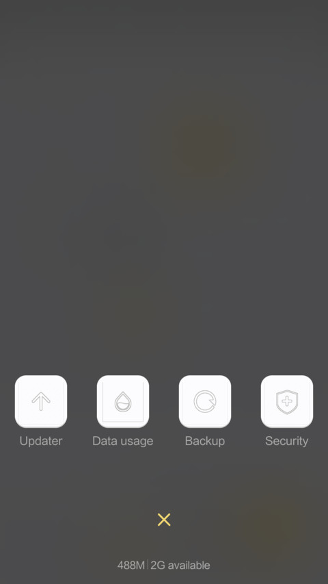 iOS 9 Touch of Gold screenshot