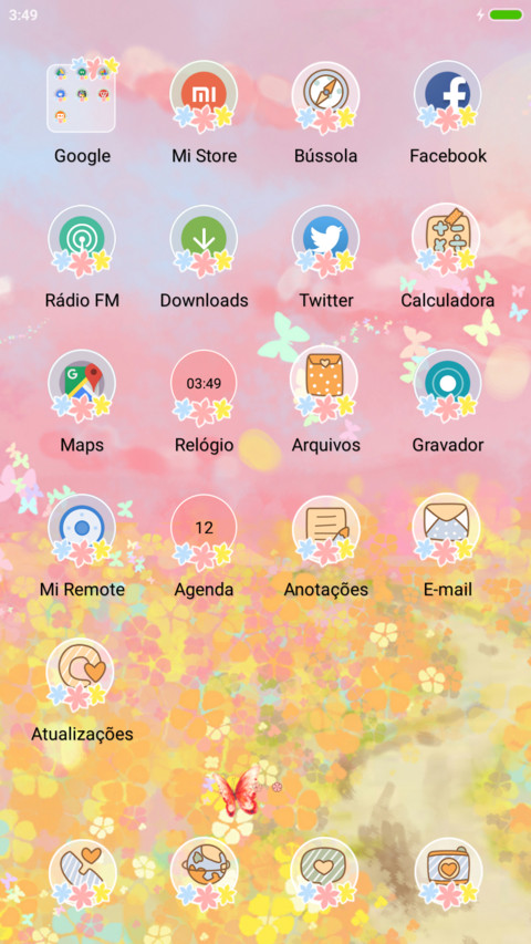 flowers screenshot