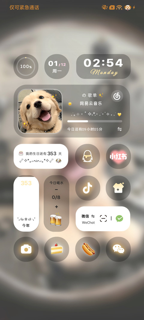 3D小金毛 自定义 screenshot