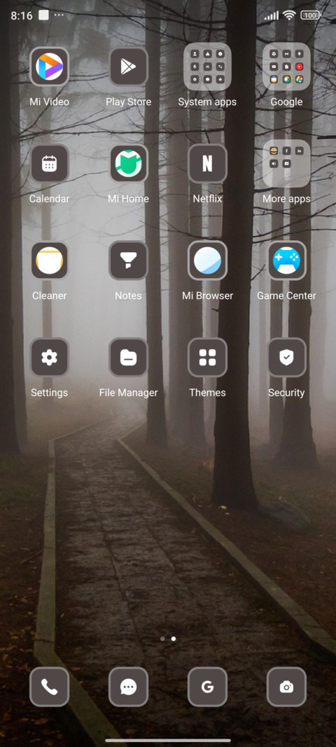Dark screenshot