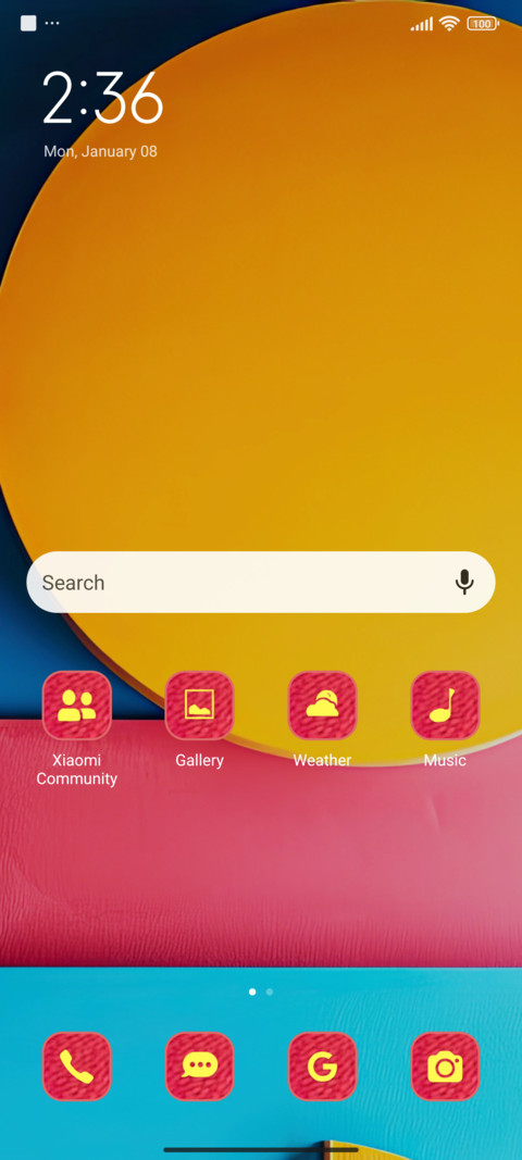 abstract shapes screenshot