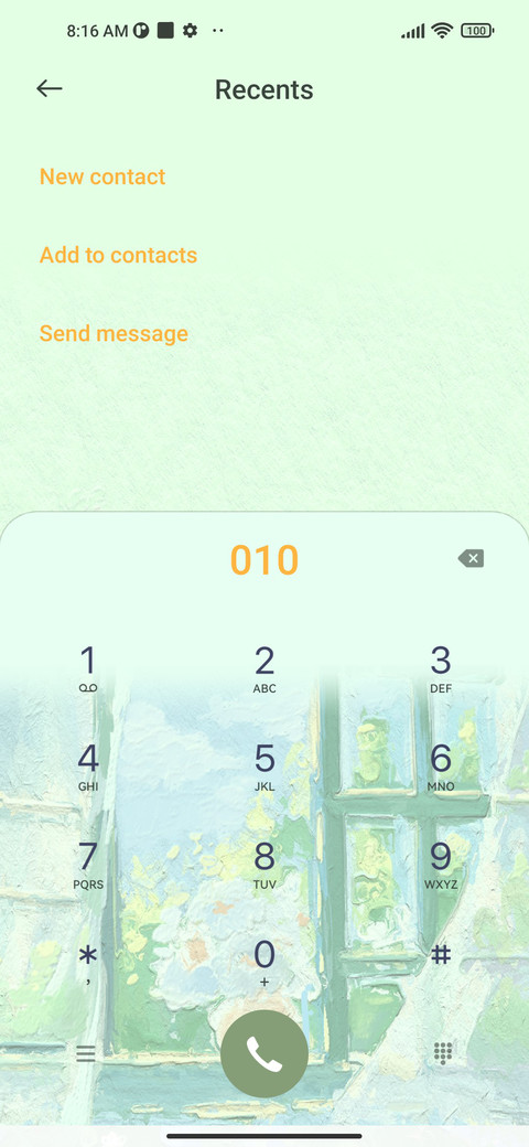 Afternoon window screenshot