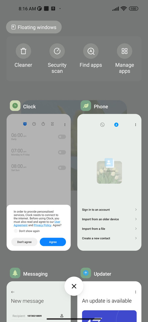 Green in spring screenshot
