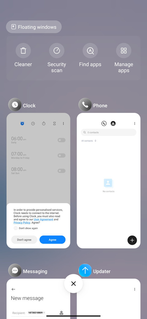 White screenshot