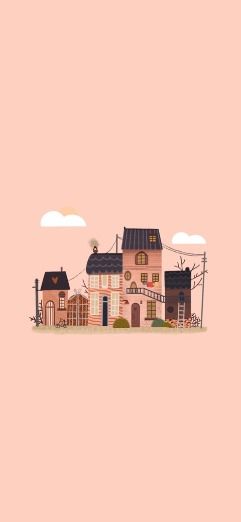 可爱插画壁纸-锐景创意 screenshot