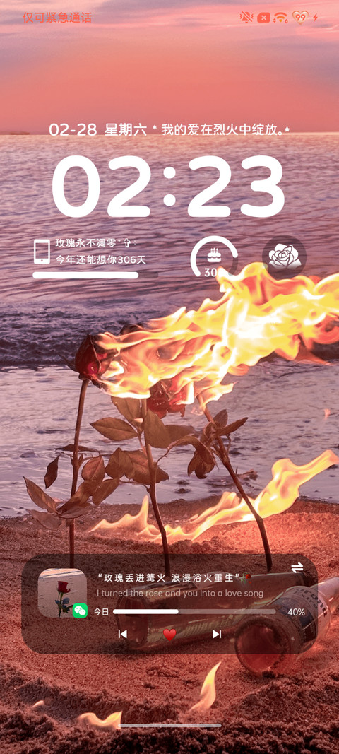 海岸 浪吻玫瑰 screenshot