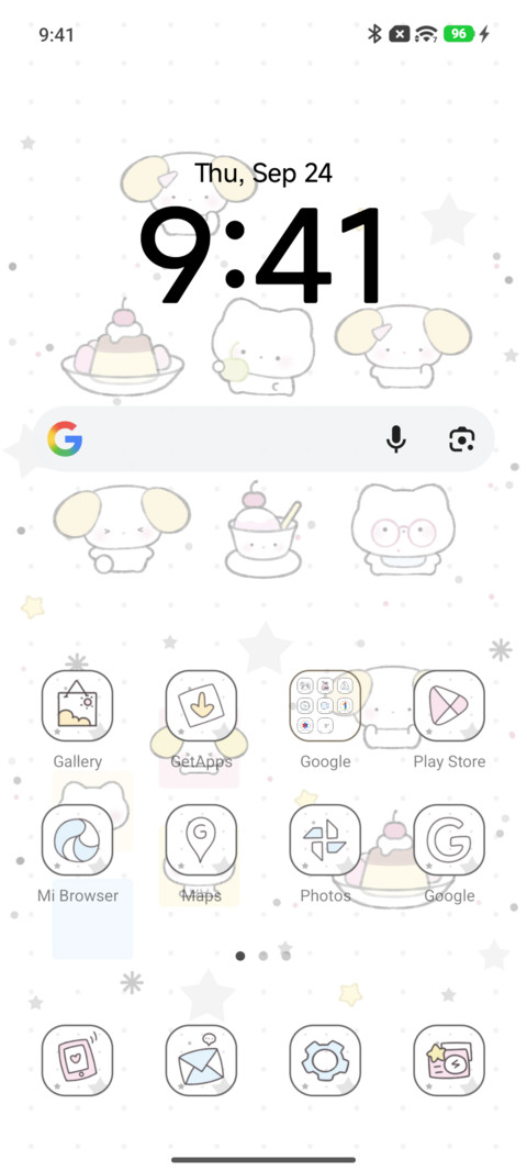 Cute Grid Cake screenshot