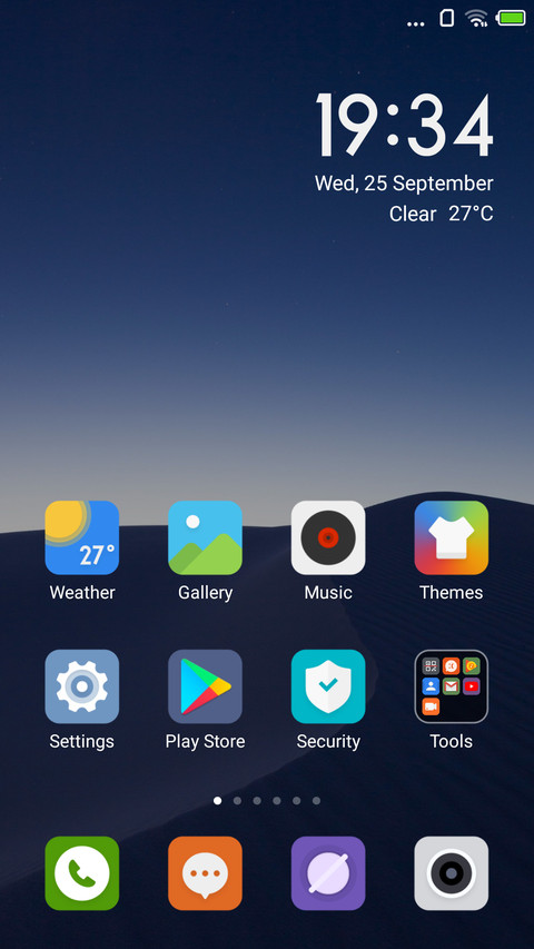 Dark screenshot