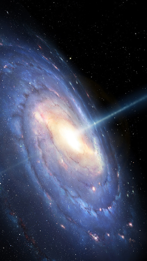 The milky way is wrinkled screenshot
