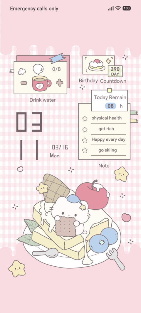 Sweet Pink Kitty screenshot