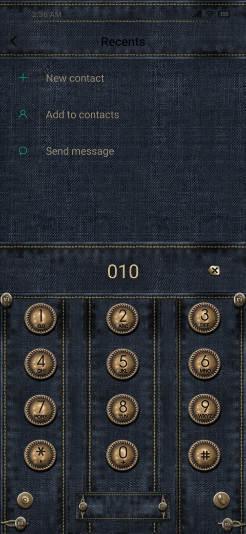 Denim screenshot