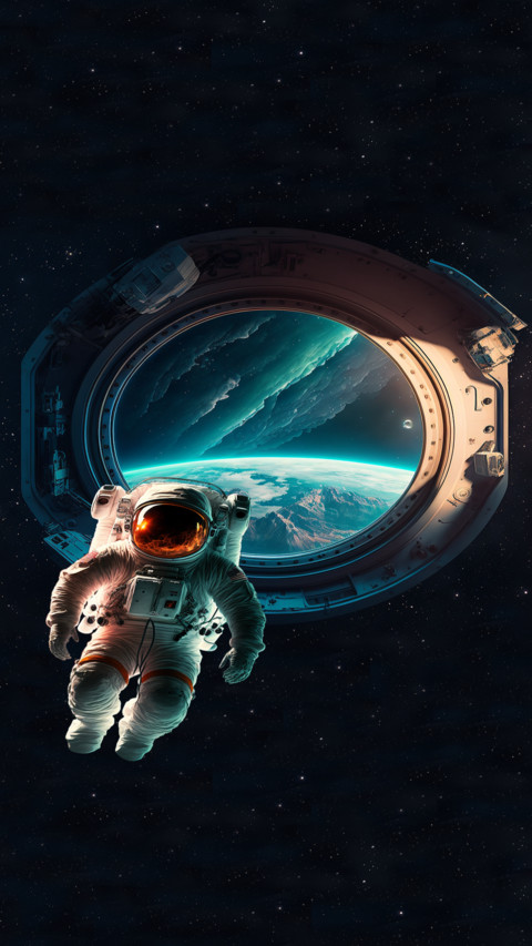 Astronauts in space screenshot