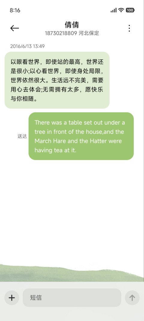 简约 绿意山境 screenshot