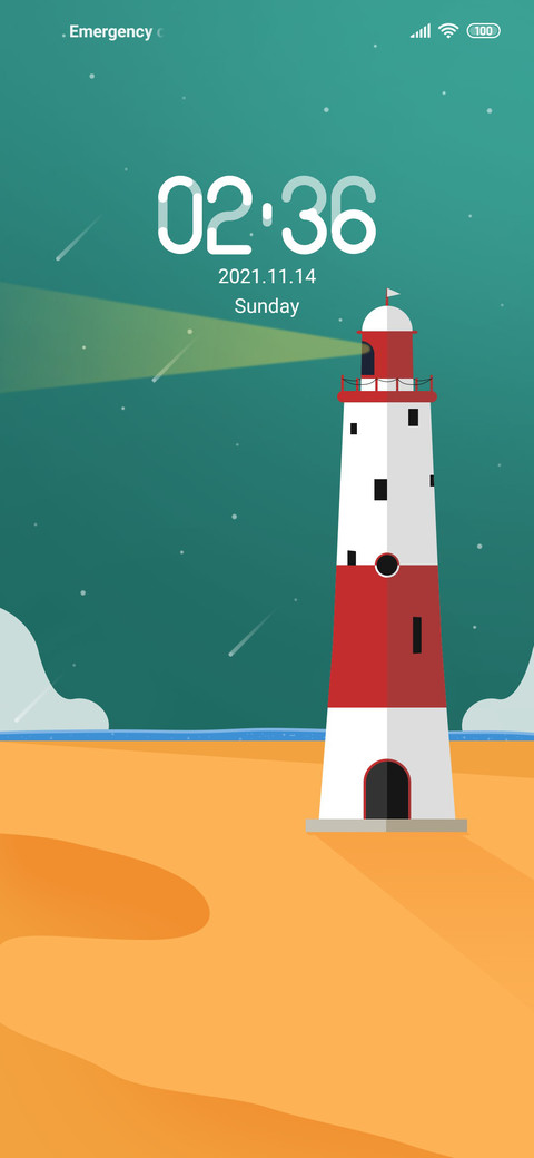 Call beacon screenshot