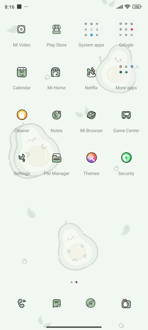 Cute avocados screenshot