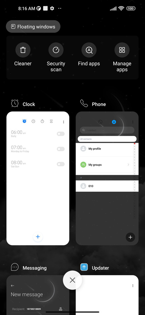 Dynamic Milky Way screenshot