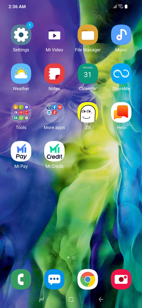 Simple One UI screenshot