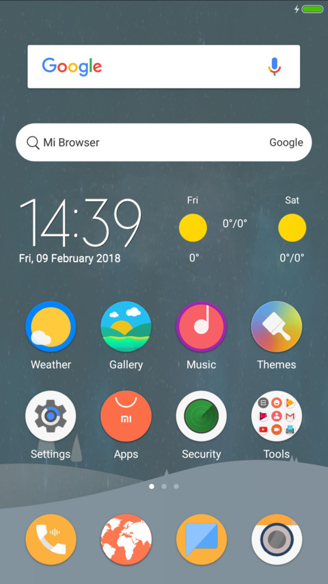 gray simple ui screenshot