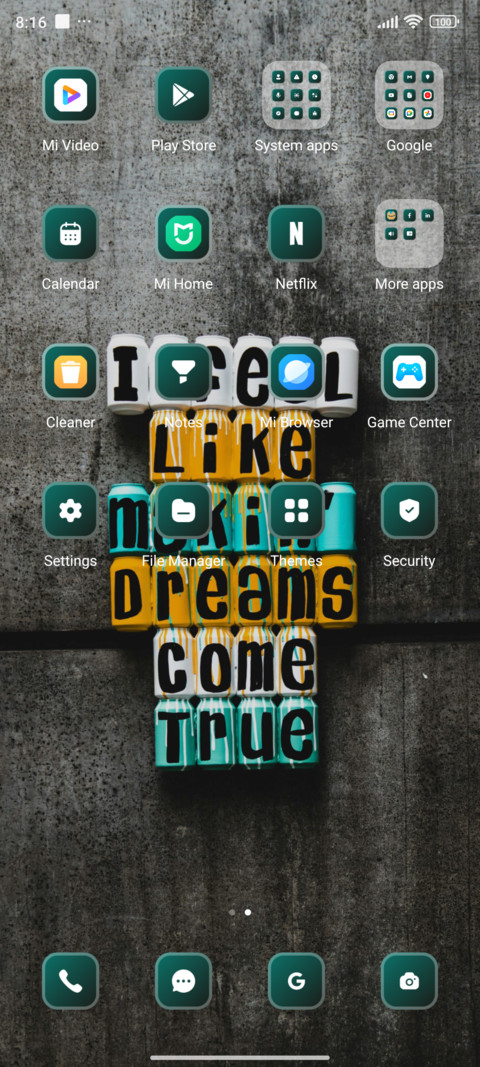 Inspiration screenshot