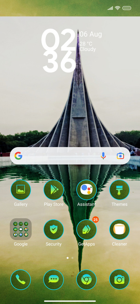 Monument pattern screenshot