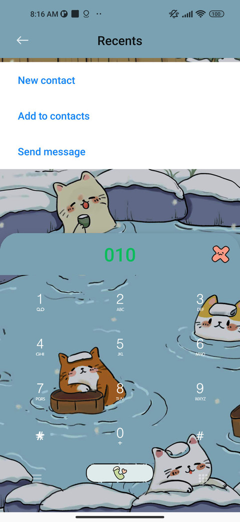 Hot spring cat screenshot