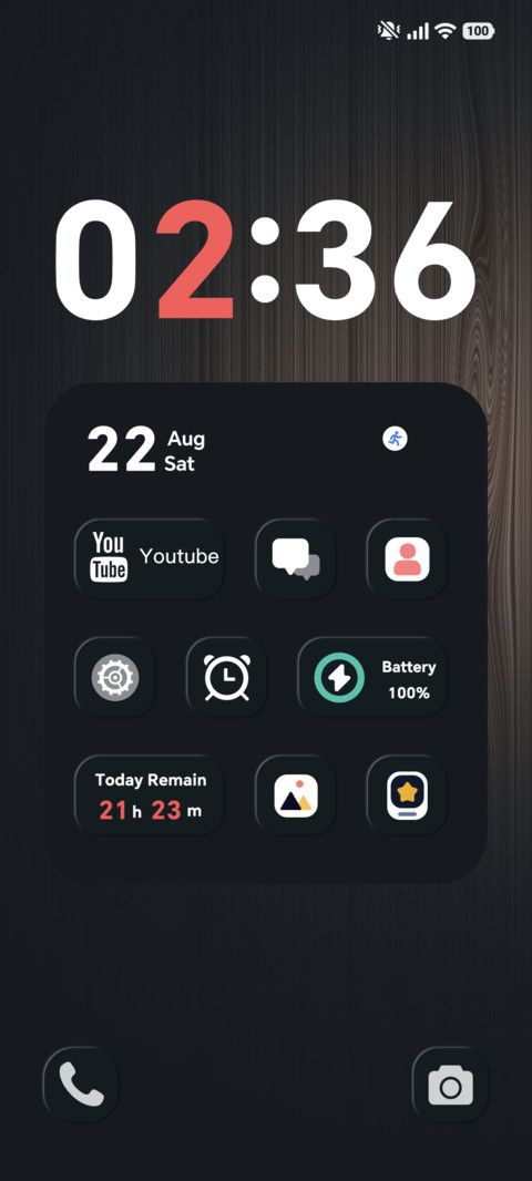 Dark Wood Grain screenshot