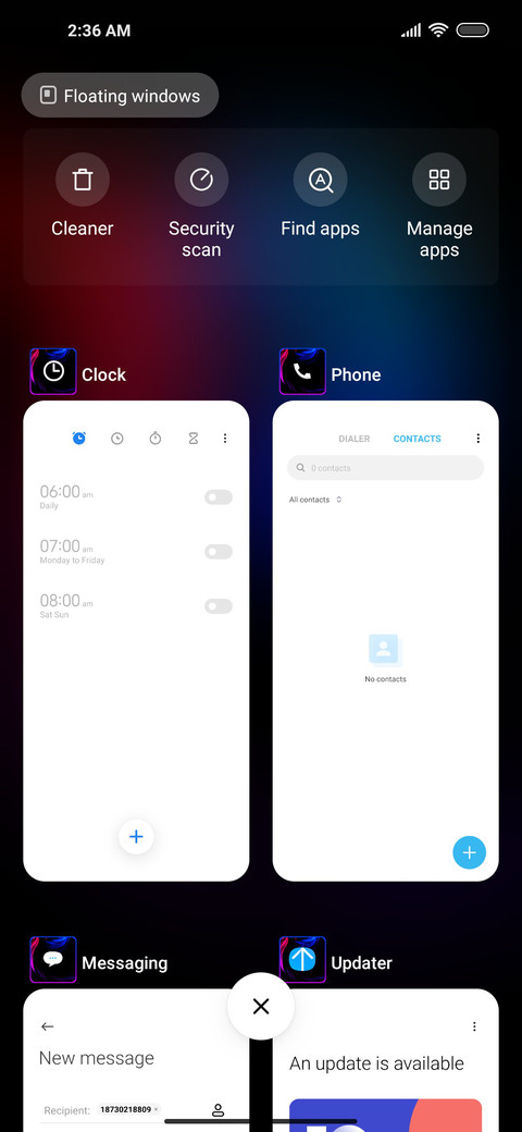 Amoled uno screenshot