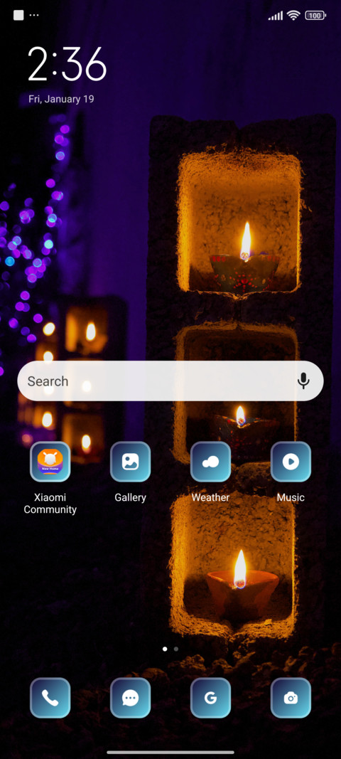 Candles screenshot