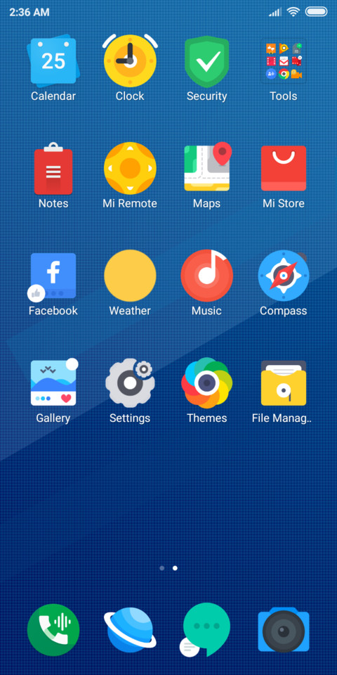 Simple ui screenshot