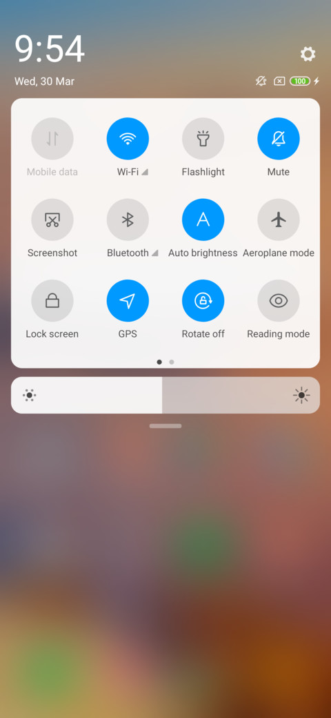Memory screenshot