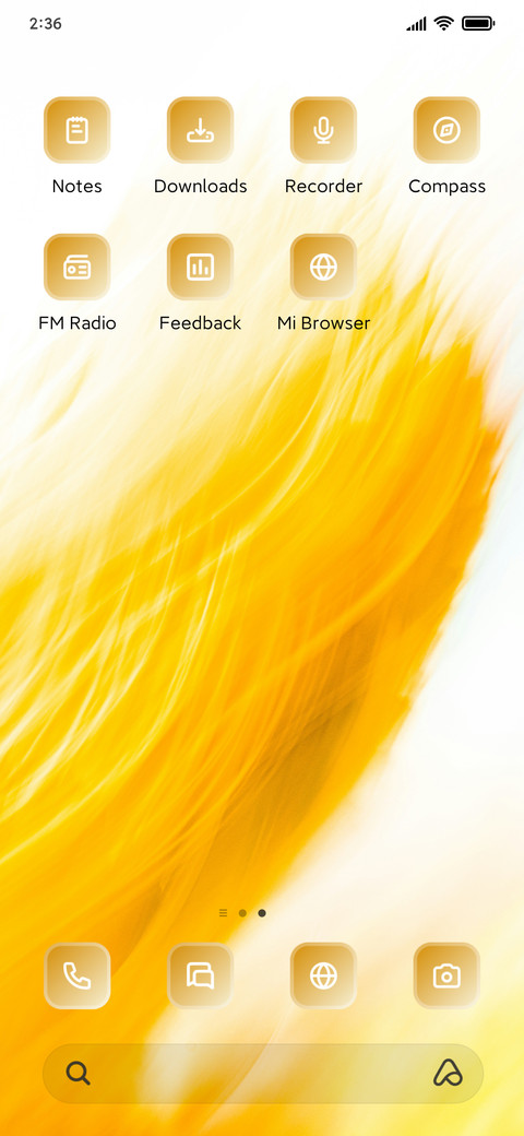 Yellow Fade screenshot