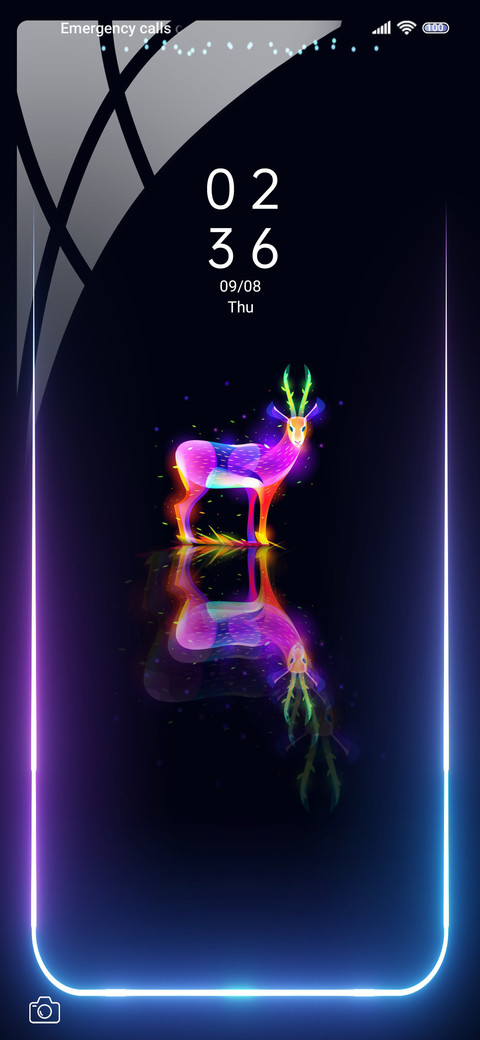 Minimalist deer screenshot