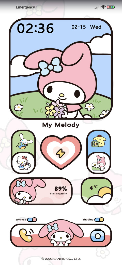 Sanrio spring day screenshot
