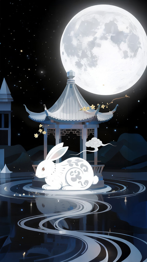 中秋节-锐景创意 screenshot