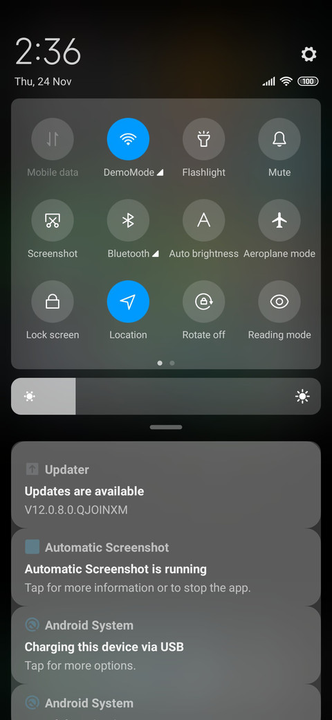 Darkness screenshot